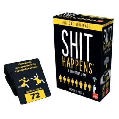 Goliath Shit Happens il Gioco della Sfiga Gioco da Tavolo