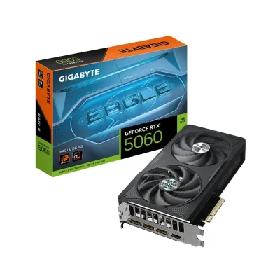 Gigabyte Geforce RTX 5060 Eagle Oc 8G Scheda Grafica - 8GB GDDR7 DLSS4 Dual Fan