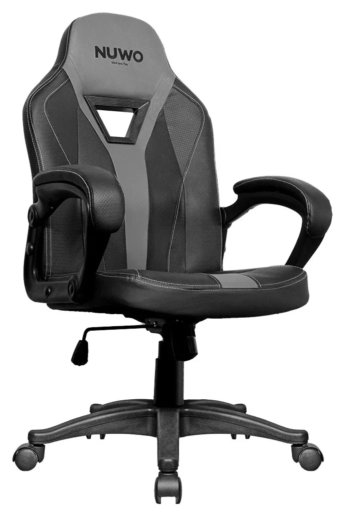 POLTRONA GAMING NUWO SKIN ONE GREY GREY+BLACK