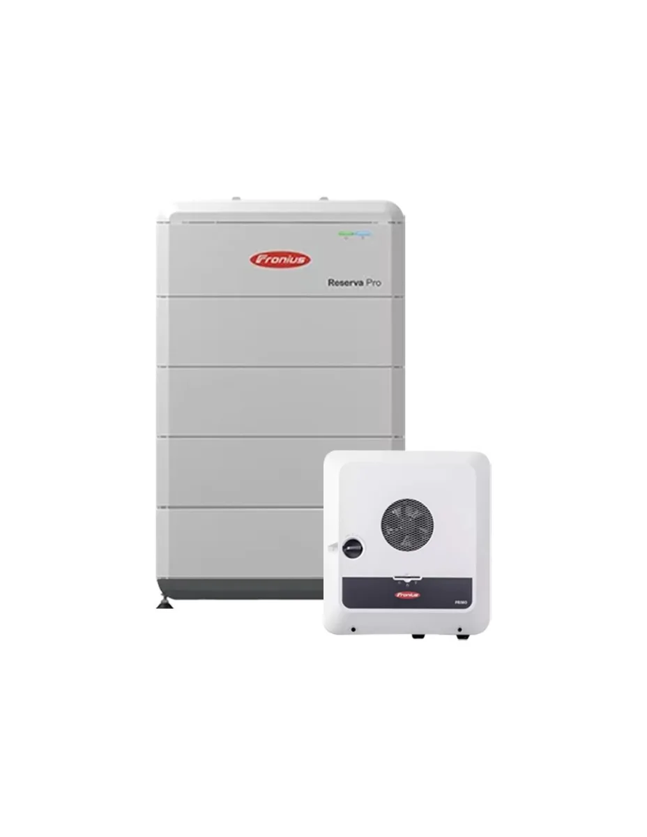 Sistema di accumulo trifase inverter 10kW Symo GEN24 Plus batteria litio 16kWh Fronius Reserva Pro