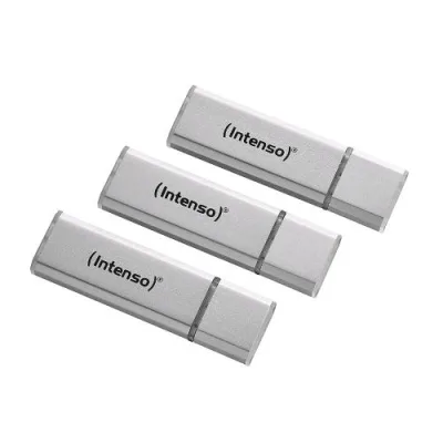 Intenso Chiavetta USB 3X16GB USB 2.0 Silver
