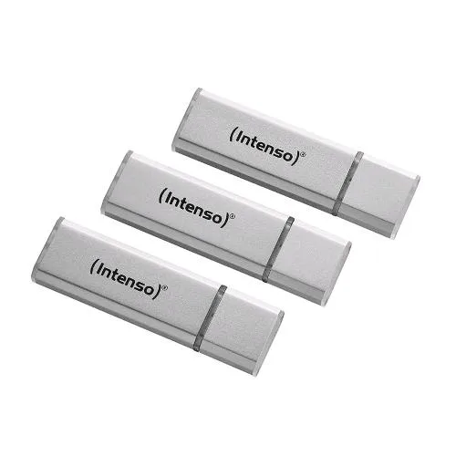 Intenso Chiavetta USB 3X16GB USB 2.0 Silver