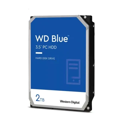 Western Digital Blue HDD 2.000GB SATA III 3.5" 5.400RPM Buffer 256MB