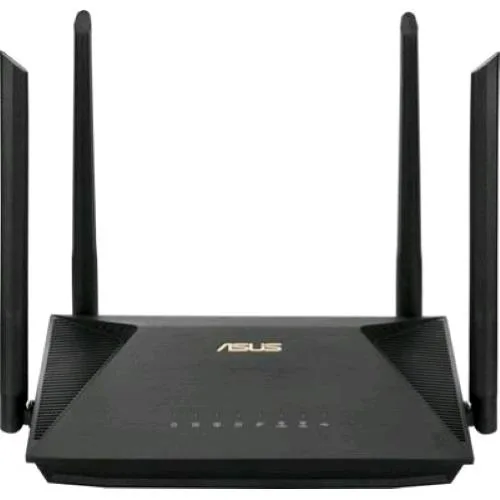 ASUS RT-AX53U Router 4G LTE Wireless Gigabit Ethernet Dual-Band 2.4/5GHz 3G/4G LTE LAN Gigabit 4 Antenne Esterne Nero