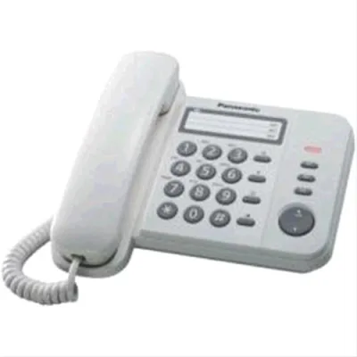 Panasonic KX-TS520EX1W Telefono da Tavolo Bianco