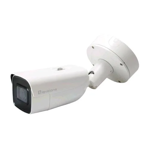 Level One FCS-5095 Telecamera di Videoserveglianza Gemini IP 8MP POE LED IR Interno/Esterno Audio a Due Vie IP67 White