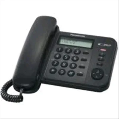 Panasonic KX-TS560EX1B Telefono Bca Black