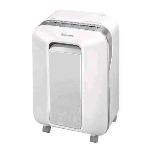 Fellowes LX201 Distruggidocumenti a Microframmento Capacita' 12 Fogli Cestino da 22 l Bianco
