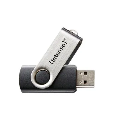 Intenso Chiavetta USB 64 GB USB 2.0 Nero Silver