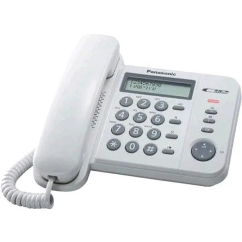 Panasonic KX-TS560EX1W Telefono Bca White