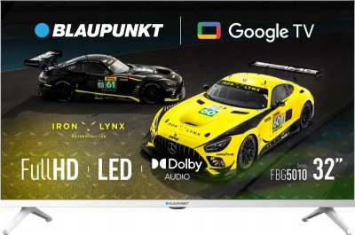 TV 32 BLAUPUNKT FHD BIANCO SMART DVBT2 DVBS2 GOOGLE TV