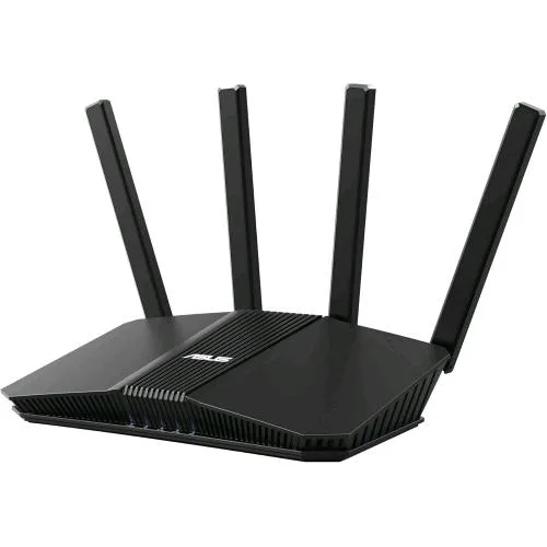 ASUS RT-BE55 Router Estensibile Smart Aimesh Dual-Band BE3600 Wi-Fi 7 (802.11BE) Porta 2.5G fino a 3 Ssids per I Device Iot Parental Control e VPN Advanced Network Security 4 Antenne Nero