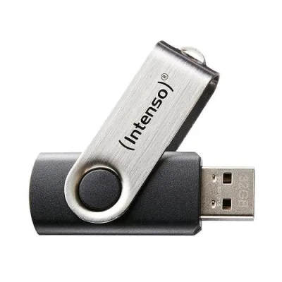 Intenso Chiavetta USB 8 GB USB 2.0 Nero Silver