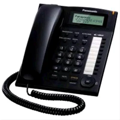 Panasonic KX-TS880EXB Telefono da Tavolo Nero