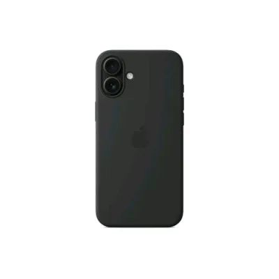 Apple iPHONE 16 Plus Silicone Case Cover Magsafe in Silicone Nero