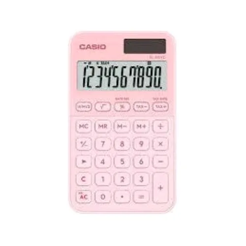 Casio SL-310YC Calcolatrice Tascabile Rosa Chiaro