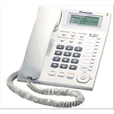 Panasonic KX-TS880EXW Telefono Bca White