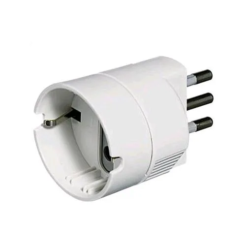 Bticino Adattatore Spina Shuko 10A/Presa P30 Bco