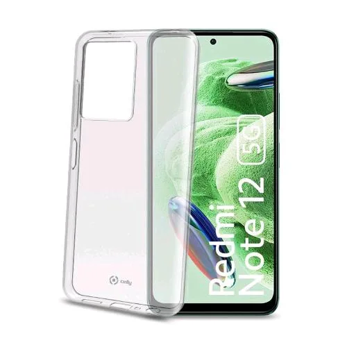 Celly Xiaomi Redmi Note 12 5G Cover in Tpu Anti Shock Trasparente