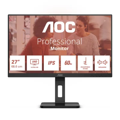 MON 27VA UHD 4K DP MM HDMI PIVOT AOC U27E3UF USB REG ALTEZZA