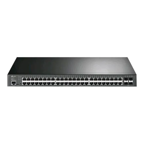 Tp-Link TP-Lin TL-SG3452P Switch Gestito L2/L2+ Gigabit 52 Porte 48 x 10/100/1000 (POE+) + 4 x Gigabit SFP POE+ 384 W