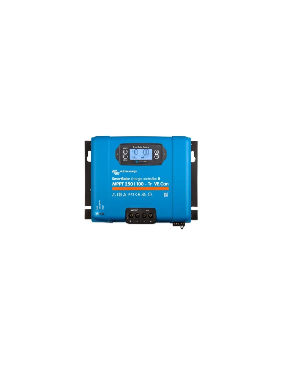 Regolatore di carica MPPT SmartSolar 250/100-Tr VE. Can 250Voc 100A Victron Energy - SCC125110412