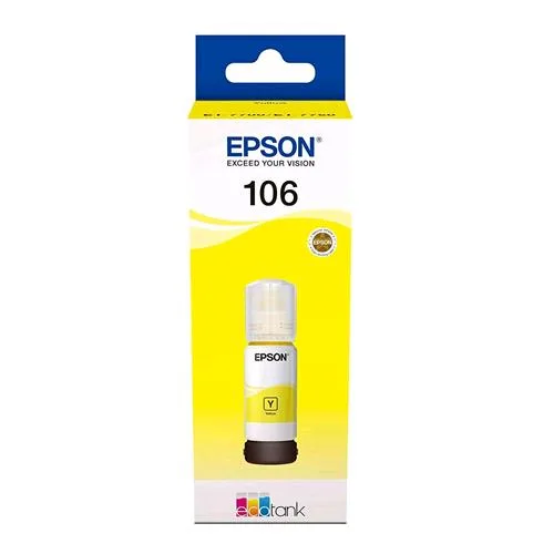 Epson 106 Flacone Ecotank 70 ml Giallo