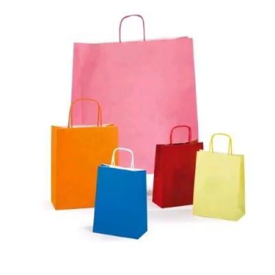 Saul Sadoch Rex Allegra Sacchetto con Manico in Carta 36X12X26 cm Colori Assortiti Conf 25 Pz.