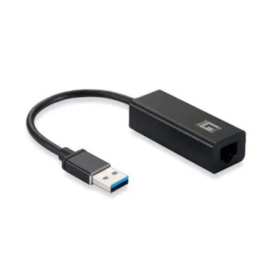 Level One USB-0401 Adattatore di Rete USB 3.0 1000 Mbit/S Colore Nero