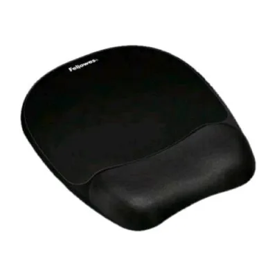 Fellowes Memory Foam Mousepad con Poggiapolsi in Memory Nero