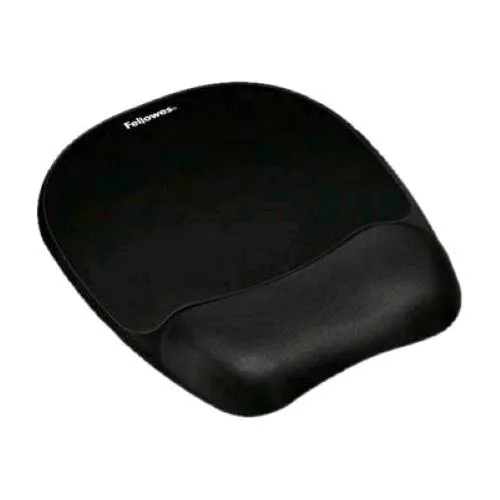 Fellowes Memory Foam Mousepad con Poggiapolsi in Memory Nero