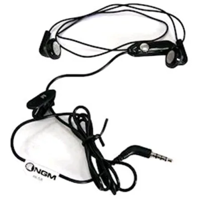 NGM Hi-58 Auricolare a Filo Stereo per NGM Dynamic Fun 1 Jack 3.5mm Black
