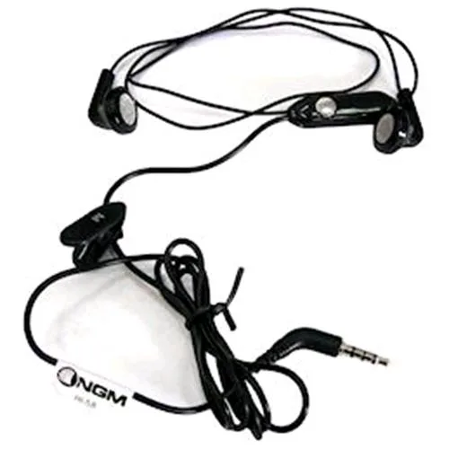 NGM Hi-58 Auricolare a Filo Stereo per NGM Dynamic Fun 1 Jack 3.5mm Black