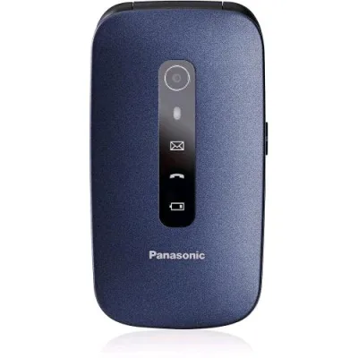 Panasonic KX-TU550EXC 4G Senior Phone 2,8" Clamshell Fotocamera 1.2MPX 300 Ore Standby 4G LTE Italia Blu