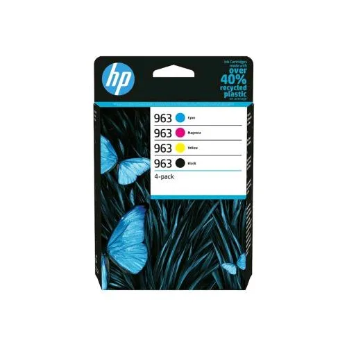 HP 963 Multipack Conf da 4 Nero Giallo Ciano Magenta