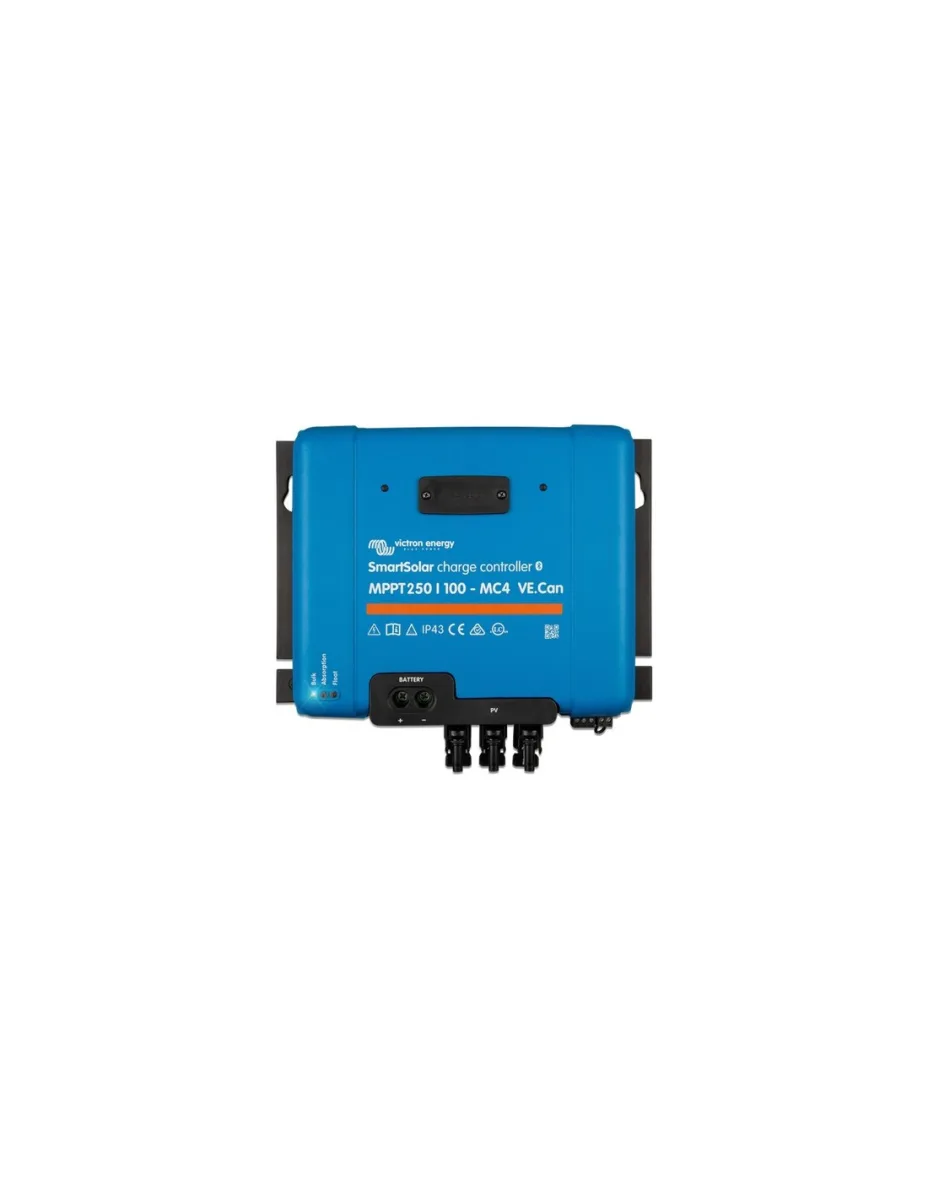 Regolatore di carica MPPT SmartSolar 250/100 MC4 VE. Can 250Voc 100A Victron Energy - SCC125110512