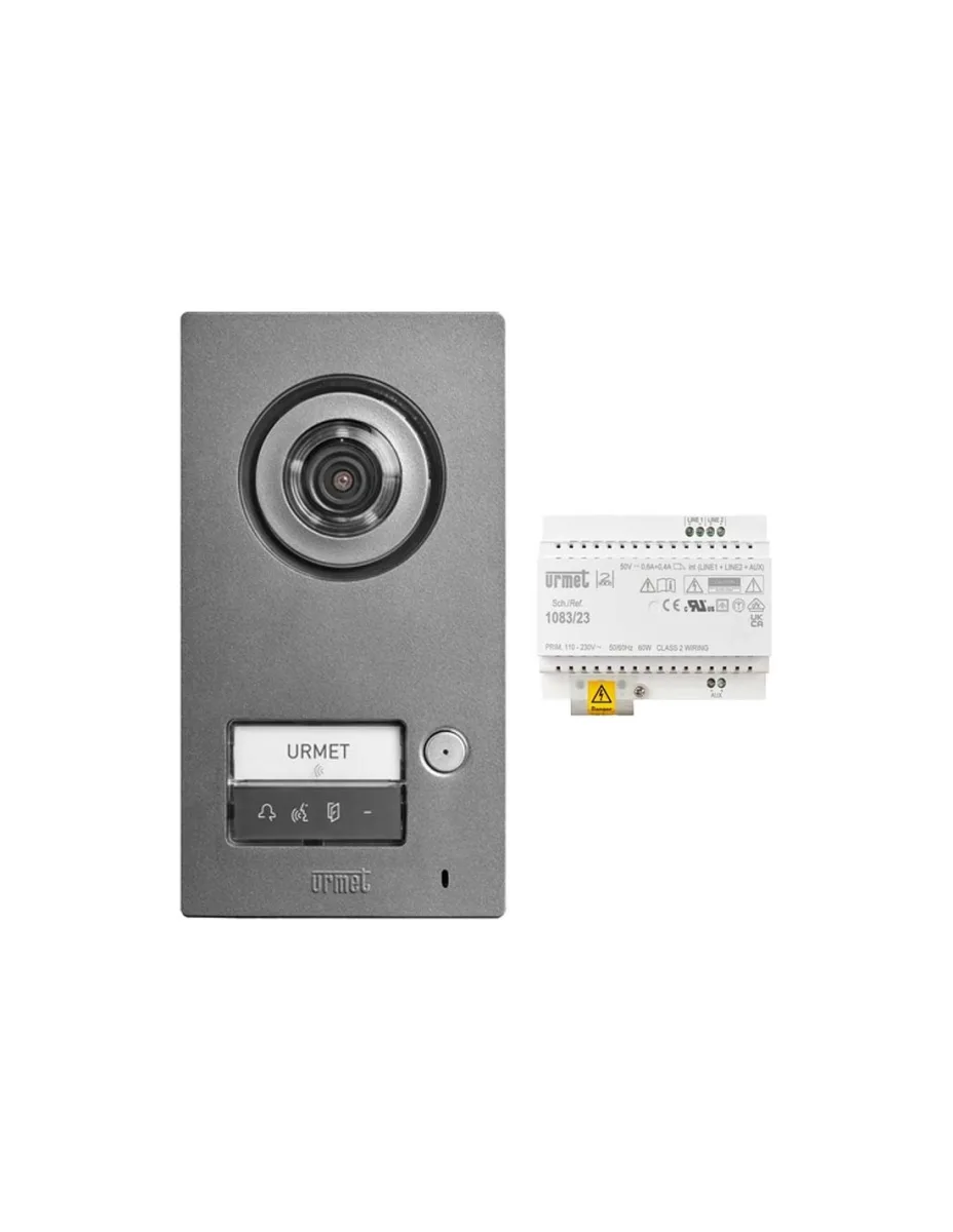 Kit base per la realizzazione di una installazione monofamiliare Urmet