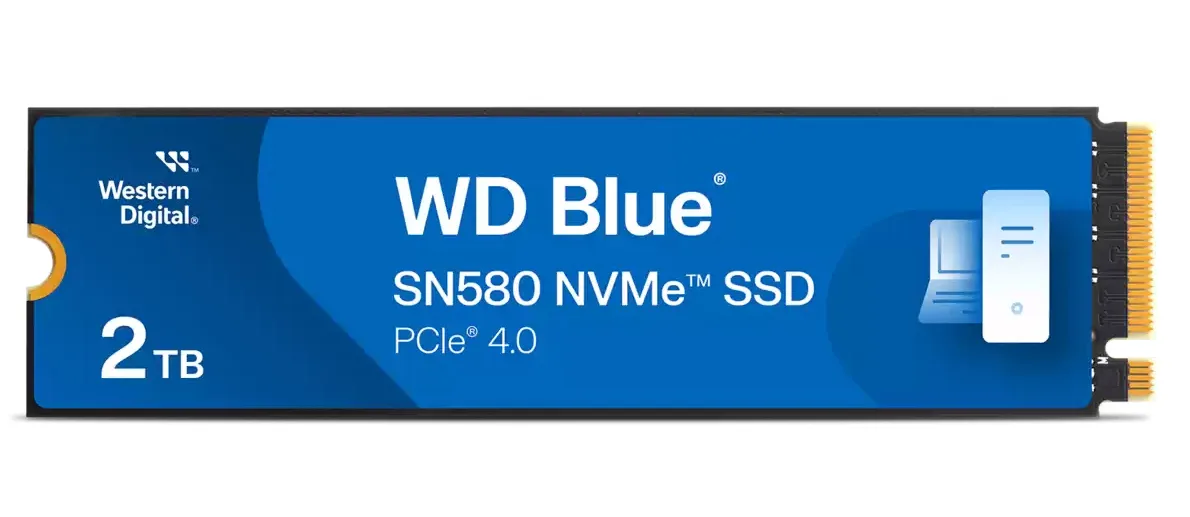 SSD M.2 2TB 2280 NVME BLUE SN580 PCIE 4.0 R/W 4150/4150 MB/S