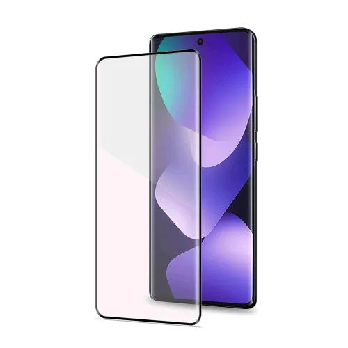 Celly Xiaomi Redmi Note 15 5G/ Redmi Note 15 4G/ Poco M8 5G Proteggi Schermo Curvo in Vetro 9H Temperato Bordo Nero