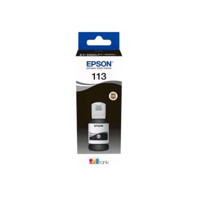 Epson 113 Ecotank Nero Inchiostro 127 ml per Ecotank Et-16150 16600 16650 5150 5170 5800 5850 5880 M16600; Ecotank Pro Et-5800