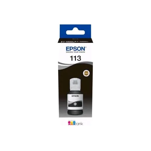 Epson 113 Ecotank Nero Inchiostro 127 ml per Ecotank Et-16150 16600 16650 5150 5170 5800 5850 5880 M16600; Ecotank Pro Et-5800