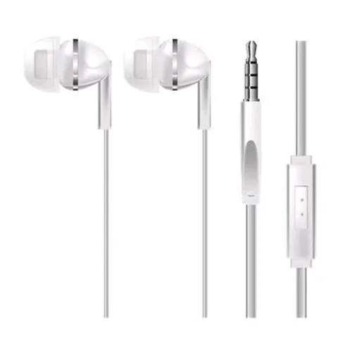 NGM Hi-FW2EAR/W Auricolare a Filo Hi-Tech Alta Qualita' in Ear Jack 3.5mm Colore Bianco