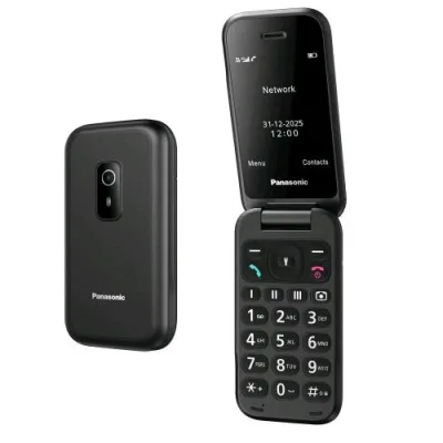 Panasonic TF600 4G 2.8" Design a Conchiglia Fotocamera Calcolatrice Torcia MP3 e Registratore Bluetooth 3.0 4G Nero