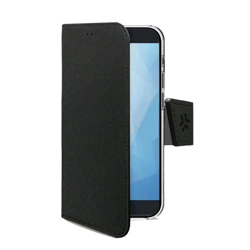 Celly Xiaomi Redmi Note 15 Pro 5G / Poco M8 5G Custodia a Libro in Similpelle Funzione Stand Chiusura Flap Magnetico Fessure Interne per Carte Nero