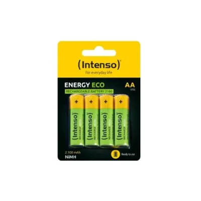 Intenso Energy Go Batterie Ricaricabili Stilo AA HR6 2.100mAh Conf 4 Pz.