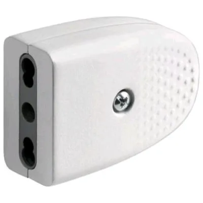 Bticino Presa Volante Femmina 10/16A Bipasso 2P + T Bianco