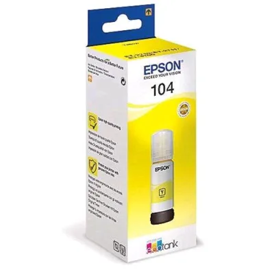 Epson 104 Flacone Ecotank 65 ml Giallo