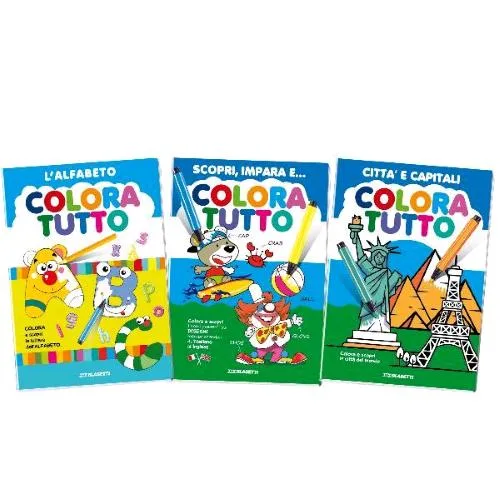 Blasetti Colora Tutto Album da Colorare Linea 4 Conf 6 Pz.