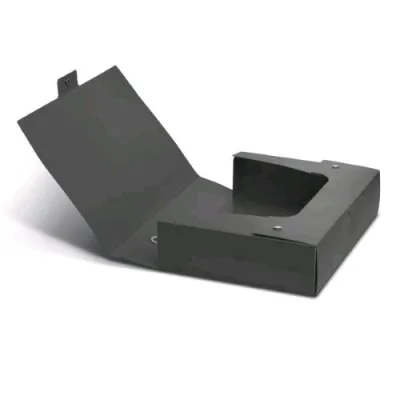 Fellowes Plus Scatola Porta Progetti in PP 350X250X60 mm Chiusura con Bottoni Antracite