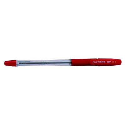 Pilot BPS-GP Penna a Sfera Rosso Punta Conica 1mm Conf 12PZ.